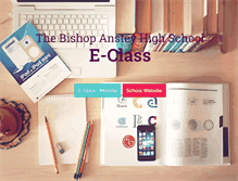 Tablet Screenshot of bishopansteyhighpos.com